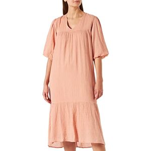 Noa Noa Vestido de Verano de algodón para Mujer, marrón Camuflaje, 40 Noa Noa Vestido de Verano de algodón para Mujer, marrón Camuflaje, 40