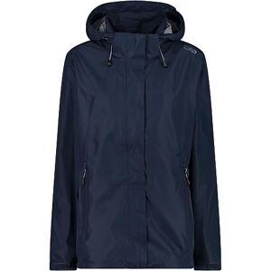 CMP Chaqueta Mujer Cremallera Capucha Con Ventilación, Azul negro, XXXL CMP Chaqueta Mujer Cremallera Capucha Con Ventilación, Azul negro, XXXL