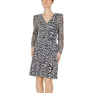 Morgan Vestido recto estampado abstracto Multicolor 38 Morgan Vestido recto estampado abstracto Multicolor 38
