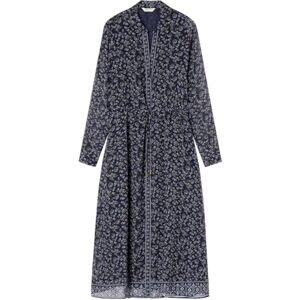 SPRINGFIELD Nueva Camisa De Estructura con Bordado De Árboles, Azul, 36 SPRINGFIELD Nueva Camisa De Estructura con Bordado De Árboles, Azul, 36