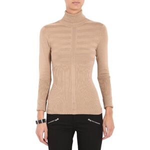 Morgan Jersey manga larga cuello de tortuga Marrón S Morgan Jersey manga larga cuello de tortuga Marrón S