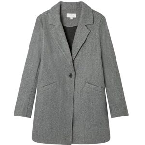 SPRINGFIELD Cloth Coat with Lapel and Welt Pockets Capa De Tela, Gris, 40 para Mujer SPRINGFIELD Cloth Coat with Lapel and Welt Pockets Capa De Tela, Gris, 40 para Mujer