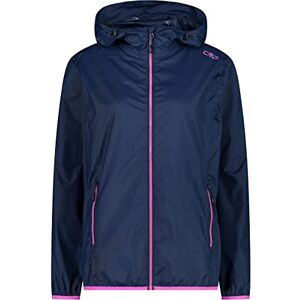 CMP Chaqueta de mujer con capucha para lluvia, Azul, XXS CMP Chaqueta de mujer con capucha para lluvia, Azul, XXS