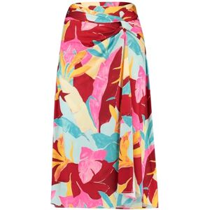 Weber -35059 Falda, Gelb/Rot/Orange Druck, 46 para Mujer Weber -35059 Falda, Gelb/Rot/Orange Druck, 46 para Mujer