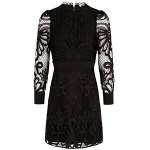 Morgan Vestido Trapecio de Encaje, Negro, 34 Morgan Vestido Trapecio de Encaje, Negro, 34