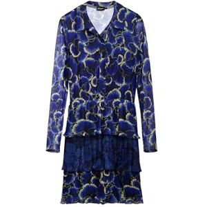 Desigual Vest_Cells_Lacroix Casual Dress, Azul, L Women's Desigual Vest_Cells_Lacroix Casual Dress, Azul, L Women's