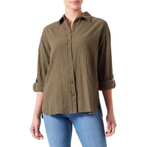 ONLY Onltizana Cotton L/S Shirt Wvn Blusa de Manga Larga, Verde, XXL para Mujer ONLY Onltizana Cotton L/S Shirt Wvn Blusa de Manga Larga, Verde, XXL para Mujer