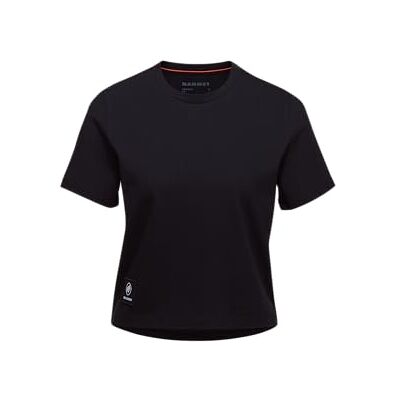 Mammut Massone Camiseta Cropped Mujeres Parche Negro S Mammut Massone Camiseta Cropped Mujeres Parche Negro S
