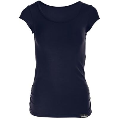 Camiseta WINSHAPE WTR4 - Manga corta, azul, favorece la figura Camiseta WINSHAPE WTR4 - Manga corta, azul, favorece la figura