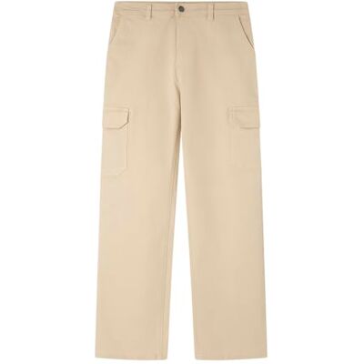 SPRINGFIELD Nueva Camisa De Estructura con Bordado De Árboles, Bronceado, 34 SPRINGFIELD Nueva Camisa De Estructura con Bordado De Árboles, Bronceado, 34