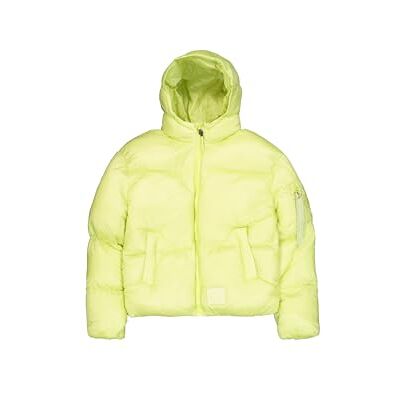 Alpha Cloud Puffer Chaqueta bomber para mujer Arctic Lime XS Alpha Cloud Puffer Chaqueta bomber para mujer Arctic Lime XS