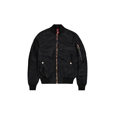 Alpha Chaquetas Bomber Black/Copper Alpha Chaquetas Bomber Black/Copper