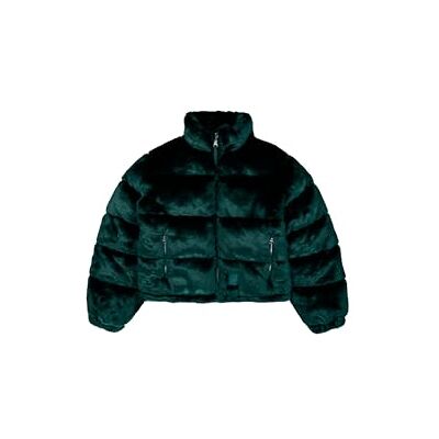 Alpha Fur Puffer Chaqueta para mujer Force Green XS Alpha Fur Puffer Chaqueta para mujer Force Green XS