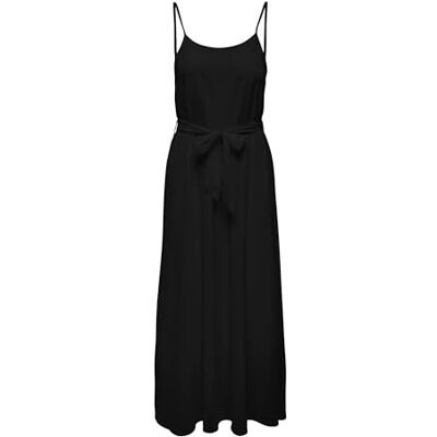 ONLY Onlstar Life Lova Strap Ankel Dress Ptm Vestido de Verano para Mujer, Negro, S ONLY Onlstar Life Lova Strap Ankel Dress Ptm Vestido de Verano para Mujer, Negro, S