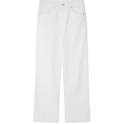 SPRINGFIELD SPRINGFILED, Mujer, Jeans Straight Wide Color, White, 34 SPRINGFIELD SPRINGFILED, Mujer, Jeans Straight Wide Color, White, 34