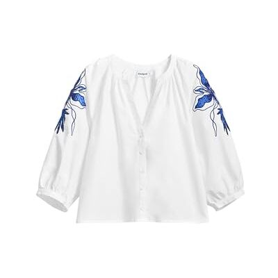 Desigual BLUS_CRATOS, 1000 White, L Desigual BLUS_CRATOS, 1000 White, L