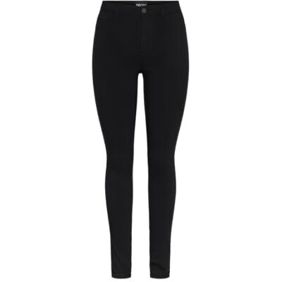 PIECES Pchighskin Wear Jeggings Black/noos, Jeans Mujer, Negro (Black), 36 (Talla del fabricante: Small) PIECES Pchighskin Wear Jeggings Black/noos, Jeans Mujer, Negro (Black), 36 (Talla del fabricante: Small)