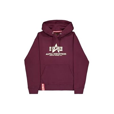 Alpha Basic Hoodie para Hombre Dark Cherry L Alpha Basic Hoodie para Hombre Dark Cherry L