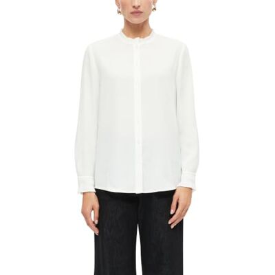 s.Oliver Bernd freier GmbH & co. kg/ Blusa de Manga Larga para Mujer, Blanco, 44 s.Oliver Bernd freier GmbH & co. kg/ Blusa de Manga Larga para Mujer, Blanco, 44
