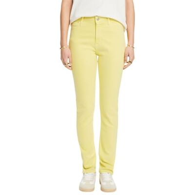 ESPRIT Pantalones, 770/Pastel Amarillo, 25W x 30L para Mujer ESPRIT Pantalones, 770/Pastel Amarillo, 25W x 30L para Mujer