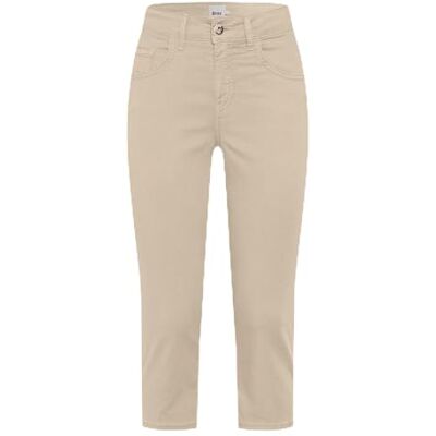 BRAX Style Shakira C Capri in Free to Move Ultralight Calidad, 55 Soft Greige, 34W / 32L BRAX Style Shakira C Capri in Free to Move Ultralight Calidad, 55 Soft Greige, 34W / 32L