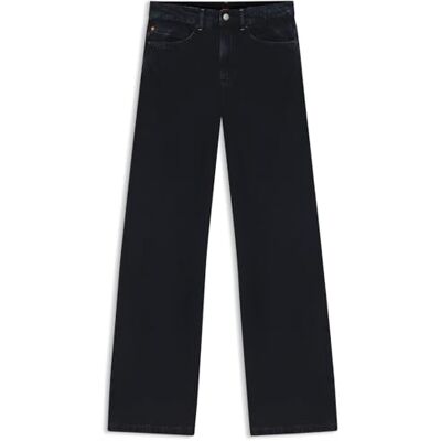 Boss Pantalones Vaqueros para Mujer, Azul Oscuro, 27W / 32L Boss Pantalones Vaqueros para Mujer, Azul Oscuro, 27W / 32L