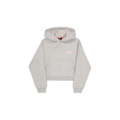 Alpha Riot Sudadera con Capucha para Mujer Grey Heather M Alpha Riot Sudadera con Capucha para Mujer Grey Heather M