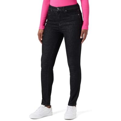 Boss C_Maye HR 1.0, Pantalones Vaqueros Mujer, Black1, Boss C_Maye HR 1.0, Pantalones Vaqueros Mujer, Black1,