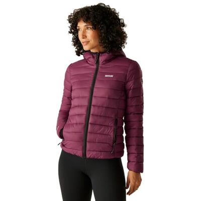 Regatta Mujer Hooded Marizion acolchado a tabiques chaqueta aislado acolchado Puffer Winter abrigo Regatta Mujer Hooded Marizion acolchado a tabiques chaqueta aislado acolchado Puffer Winter abrigo