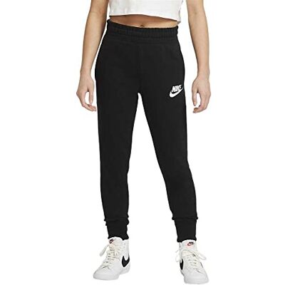 Nike Club Ft Hfttd Pantalones, Black/White, M (137-146 cm) para Niñas Nike Club Ft Hfttd Pantalones, Black/White, M (137-146 cm) para Niñas