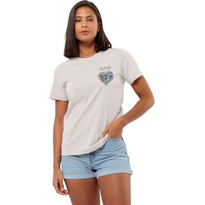 Jack Wolfskin Discover Heart T W Camiseta Mujer Jack Wolfskin Discover Heart T W Camiseta Mujer