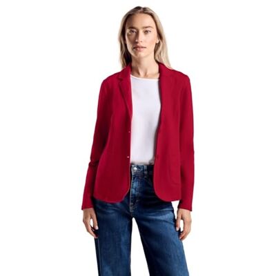 Street One A212264 Chaqueta de Traje, Otoño Rojo, 38 para Mujer Street One A212264 Chaqueta de Traje, Otoño Rojo, 38 para Mujer