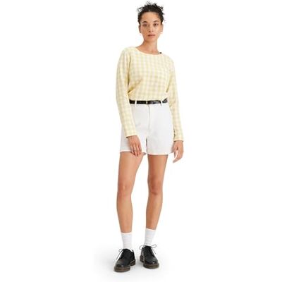 Dockers Original Chino Short, Pantalones Cortos, Mujer, Lucent White, 30W Dockers Original Chino Short, Pantalones Cortos, Mujer, Lucent White, 30W