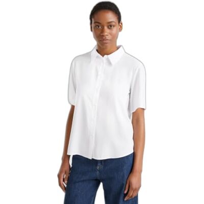 United Camicia Camisa, Color Blanco, M Mujeres United Camicia Camisa, Color Blanco, M Mujeres