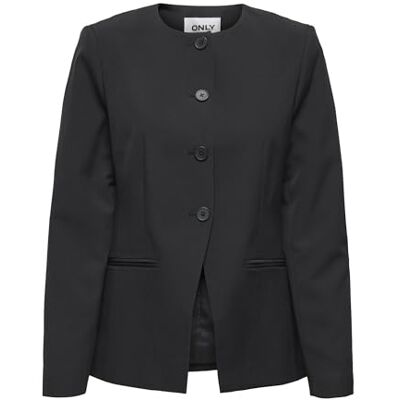 ONLY Onlsoffi Life L/S Fit Blazer CC TLR, Negro, 40 Mujeres ONLY Onlsoffi Life L/S Fit Blazer CC TLR, Negro, 40 Mujeres