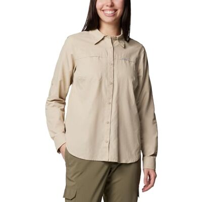Columbia Mujer Camisa de manga larga, Silver Ridge 3.0 Columbia Mujer Camisa de manga larga, Silver Ridge 3.0