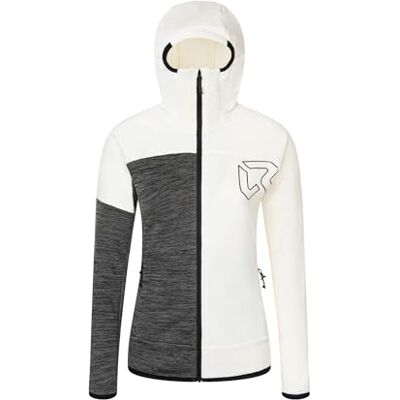 Rock Experience Kobra Hoodie FZ Woman Fleece Sweatshirt Mujer 0006 Marshmallow+O014 Grey Melange XL Rock Experience Kobra Hoodie FZ Woman Fleece Sweatshirt Mujer 0006 Marshmallow+O014 Grey Melange XL
