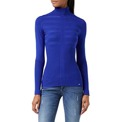 Morgan Jersey manga larga cuello de tortuga Azul M Morgan Jersey manga larga cuello de tortuga Azul M