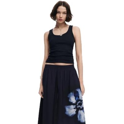 Desigual Falda Larga para Mujer Falda Mujer (Pack de 1) Desigual Falda Larga para Mujer Falda Mujer (Pack de 1)