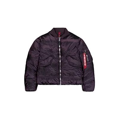 Alpha MA-1 Padded Chaqueta bomber para mujer Plum XS Alpha MA-1 Padded Chaqueta bomber para mujer Plum XS