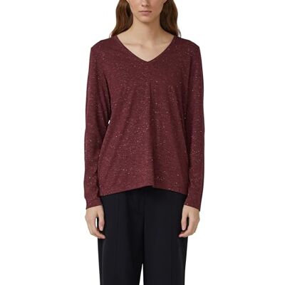 s.Oliver Camiseta de Manga Larga con Cuello en V, 3902, 40 Mujeres s.Oliver Camiseta de Manga Larga con Cuello en V, 3902, 40 Mujeres