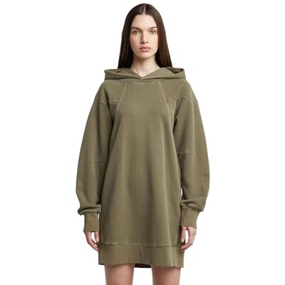 G-STAR Mujer Overdyed Hooded Sweater Dress G-STAR Mujer Overdyed Hooded Sweater Dress