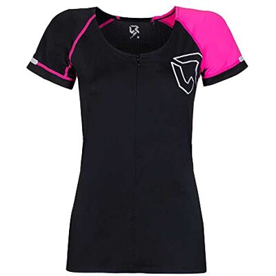 Camiseta Daisuke Negra de Manga Corta de ROCK EXPERIENCE - Mujer Camiseta Daisuke Negra de Manga Corta de ROCK EXPERIENCE - Mujer