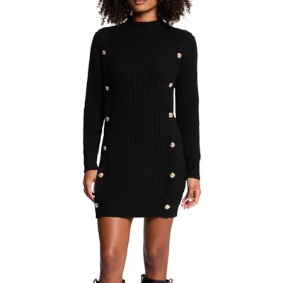 Morgan Vestido, Negro M, S para Mujer Morgan Vestido, Negro M, S para Mujer