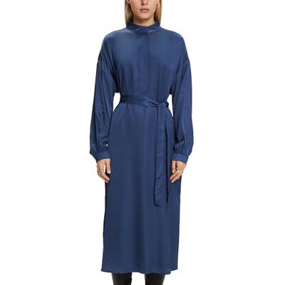 ESPRIT Vestido, 420/GREY Blue, XXS para Mujer ESPRIT Vestido, 420/GREY Blue, XXS para Mujer