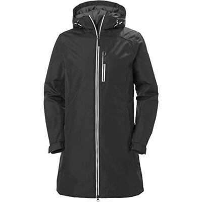 Helly Hansen Mujeres W Chaqueta de invierno larga Belfast, Negro, XS Helly Hansen Mujeres W Chaqueta de invierno larga Belfast, Negro, XS
