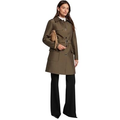 Morgan mujer gabardina con cinturón KAKI talla 36, caqui, 36 Morgan mujer gabardina con cinturón KAKI talla 36, caqui, 36