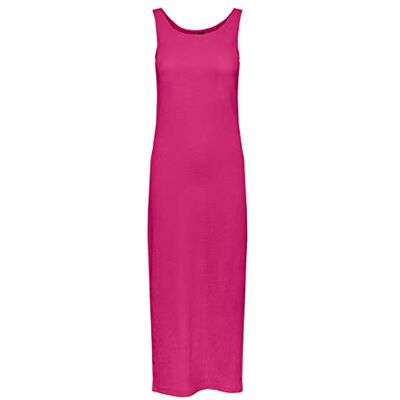 PIECES Pcluna SL Maxi Dress Sa BC Vestido, Morado, S Mujeres PIECES Pcluna SL Maxi Dress Sa BC Vestido, Morado, S Mujeres