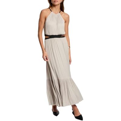 Morgan Vestido para Mujer, Greige M, 40 Morgan Vestido para Mujer, Greige M, 40
