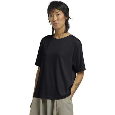 Jack Wolfskin Travel T W Camiseta, Dark Navy Heather, Large Mujeres Jack Wolfskin Travel T W Camiseta, Dark Navy Heather, Large Mujeres